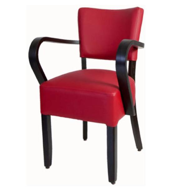 Gastronomie Stühle Mit Armlehne Rot