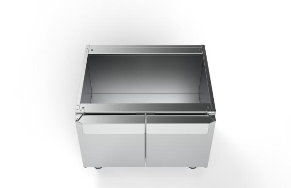 Unterschrank mit Tür 700 x 585 x 560 Untergestell für Snack 65er Serie