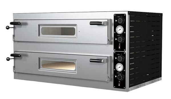 Pizzaofen mit 2 Backkammern für 18 x Ø 32 cm Pizzen