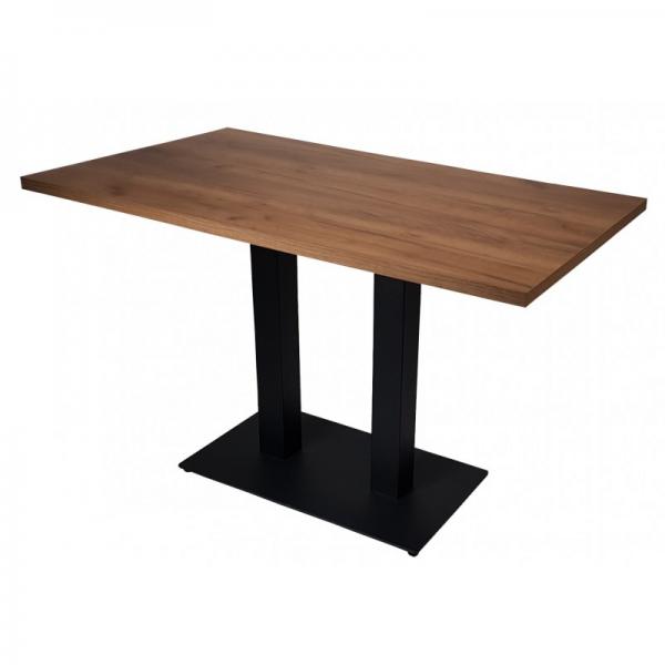 Gastronomie TISCH 120x70 cm Coffee Light mit Untergestell