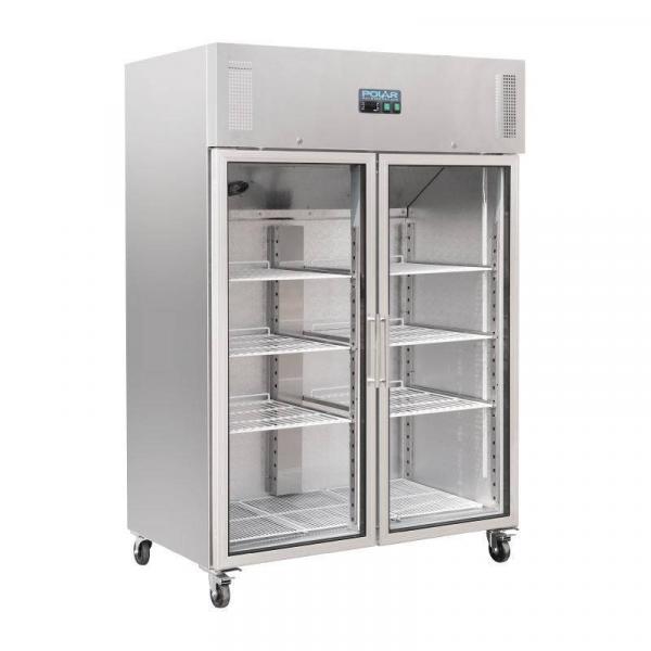 Polar Gastro Kühlvitrine 2-türig 1200L