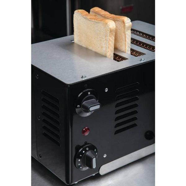 Rowlett Regent Toaster 4ATBB-131 - 4 Schlitze schwarz