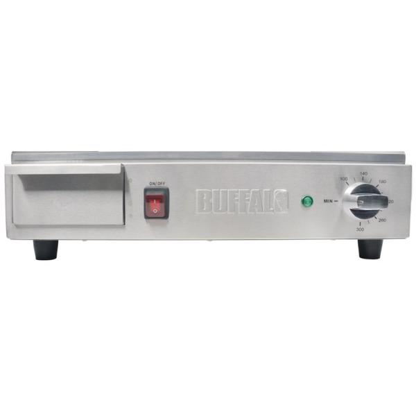 BUFFALO EDELSTAHL GRILLPLATTE 52,5 CM FÜR GASTRONOMIE