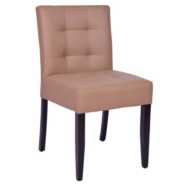 GASTRONOMIE Stühle – DEX – Taupe Kunstleder für Restaurant Hotel