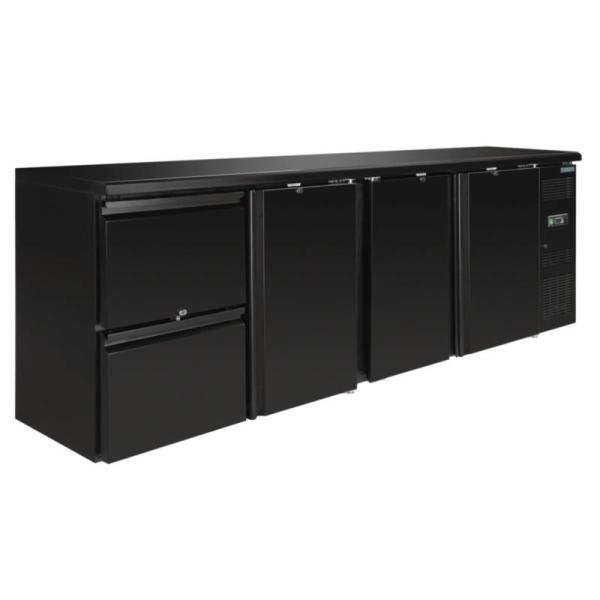 Polar Barkühlung - 3-türig plus 2 Schubladen