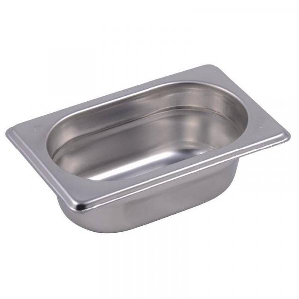 Gastro M Edelstahl GN-Behälter 6,5cm GN1/9