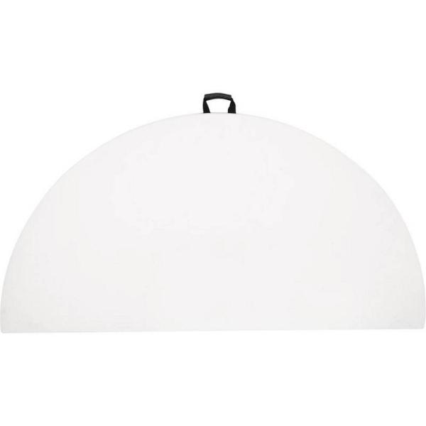 Bolero runder Klapptisch weiß 183cm