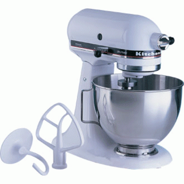 KitchenAid Küchenmaschine K45 weiß 4,3L Teigmaschine