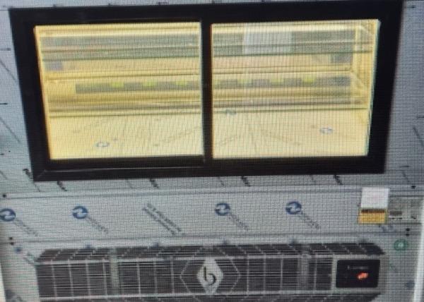 Fleischtheke Fleischvitrine Kalte Theke für Kebab Schwarze Granit