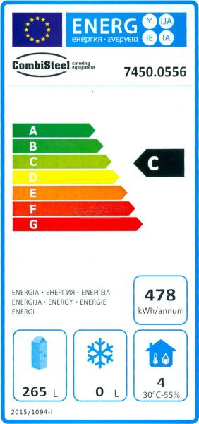KÜHLSCHRANK WEIß 1 TÜR Energieklasse C