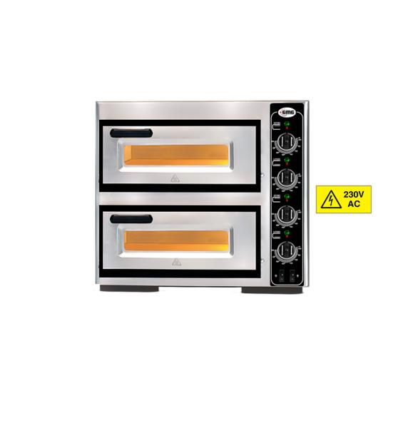 GMG Pizzaofen 230V für 2 x 40cm Durchmesser Pizzen