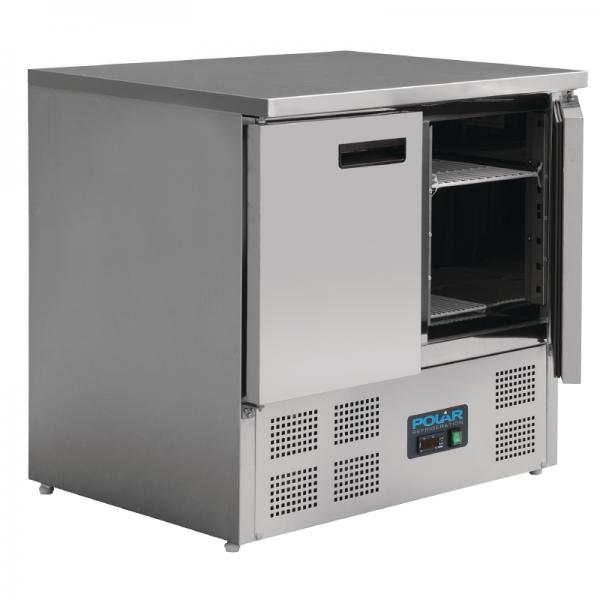Polar Kühltisch 2-türig 240 Liter