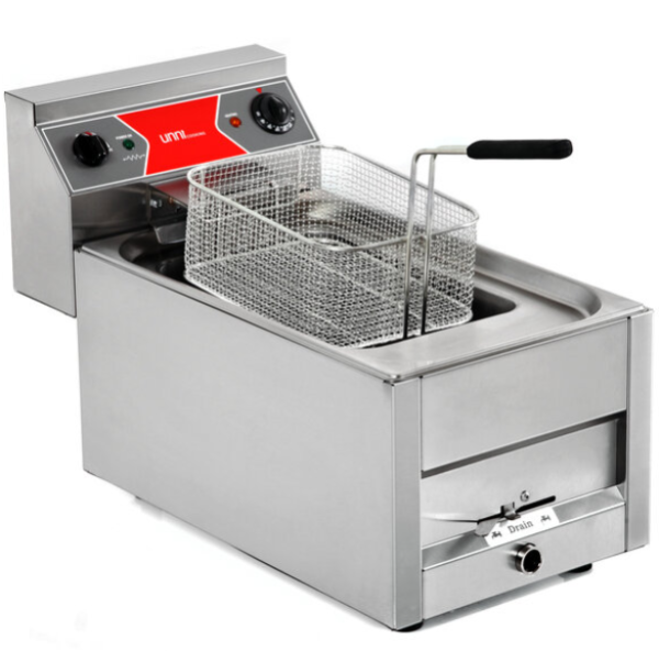 Elektro Fritteuse 12 Liter 9kW 400V für Gastronomie